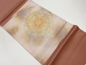 リサイクル　華紋模様織出し名古屋帯